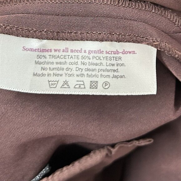 MM Lafleur Pippa Wide Leg Crop Pants Women’s Size 1X Brown - Picture 9 of 10